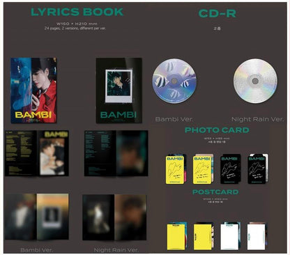 [PREORDER] BAEKHYUN - BAMBI (PHOTOBOOK VER.).