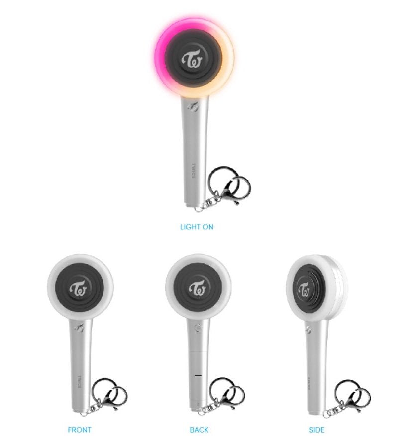 [PREORDER] TWICE - OFFICIAL MINI LIGHTSTICK KEYRING (CANDYBONG Z)