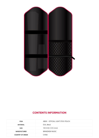 [PREORDER] AB6IX - OFFICIAL LIGHTSTICK POUCH