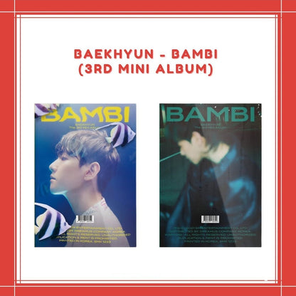 [PREORDER] BAEKHYUN - BAMBI (PHOTOBOOK VER.).