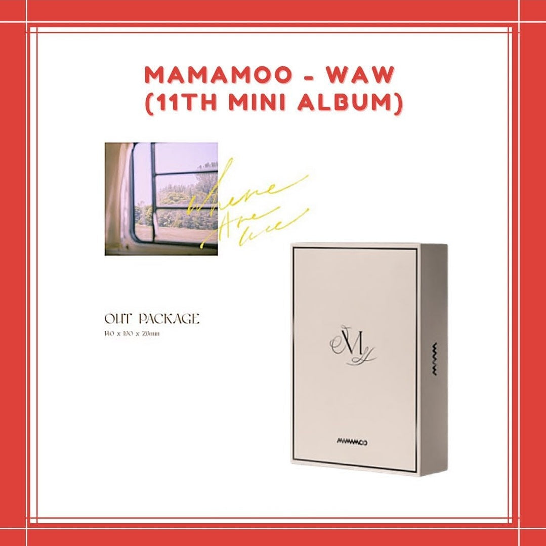 [PREORDER] MAMAMOO - WAW (11TH MINI ALBUM).