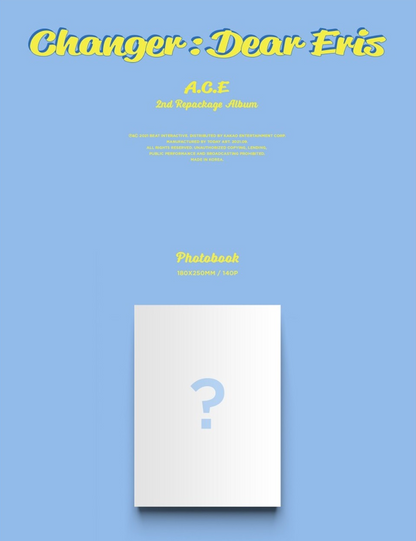 [PREORDER] A.C.E - CHANGER: DEAR ERIS (2ND REPACKAGE ALBUM)