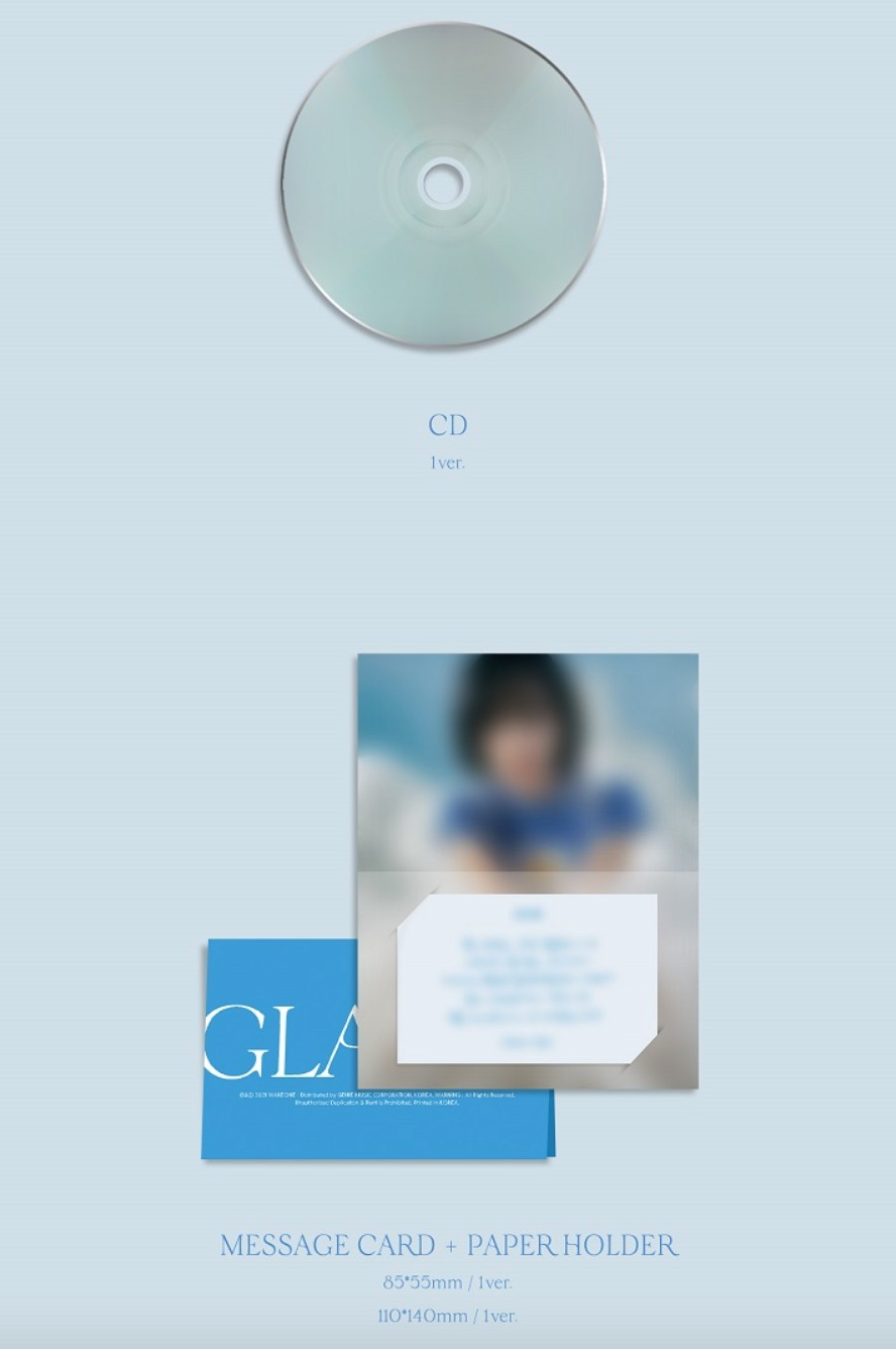 [PREORDER] JO YU RI - SIGNED ALBUM GLASSY (1ST SINGLE ALBUM)