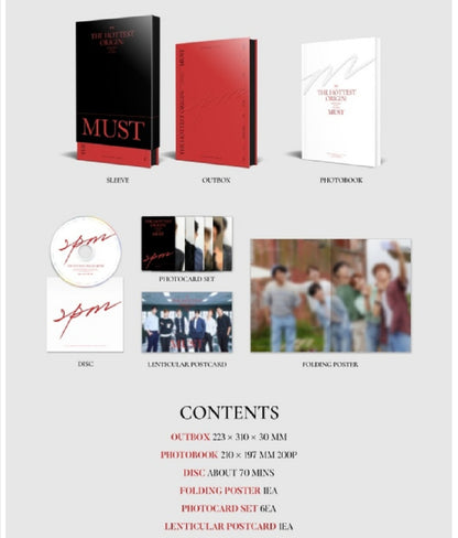 [PREORDER] 2PM - THE HOTTEST ORIGIN: MUST MAKING BOOK