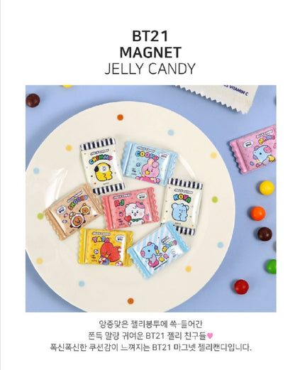 [PREORDER] BT21 - MAGNET JELLY CANDY