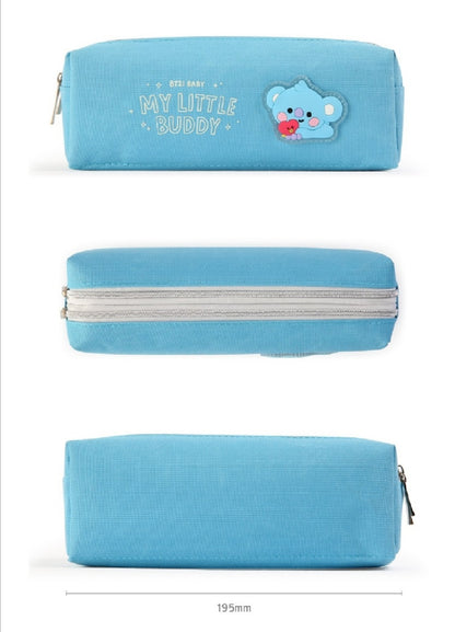 [PREORDER] BT21 - TWIN POCKET PEN POUCH LITTLE BUDDY