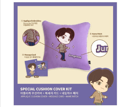 [PREORDER] BTS - TinyTAN SPECIAL CUSHION COVER KIT (ONLY COVER)