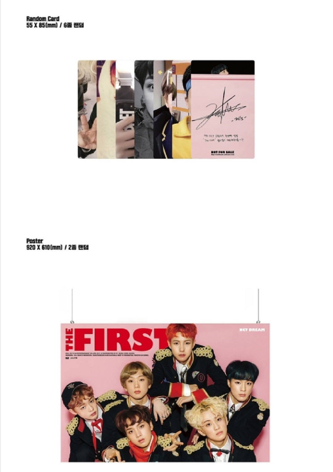 [PREORDER] NCT DREAM - THE FIRST (1ST SINGLE ALBUM)