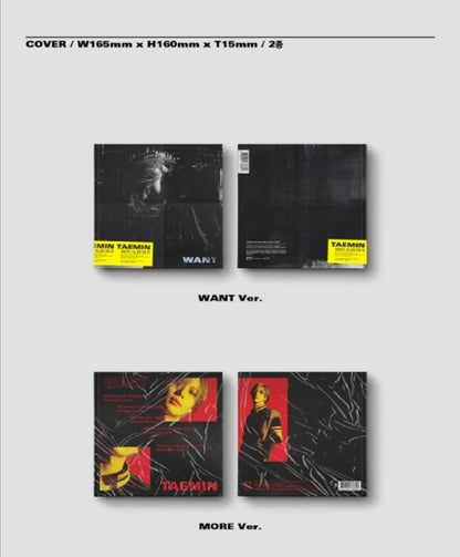 [PREORDER] TAEMIN - WANT (2ND MINI ALBUM)