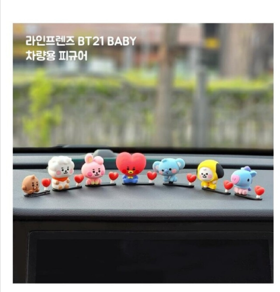 [PREORDER] BT21 BABY - FIGURE FOR CAR