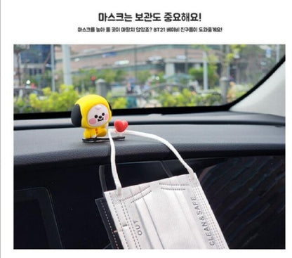 [PREORDER] BT21 BABY - FIGURE FOR CAR