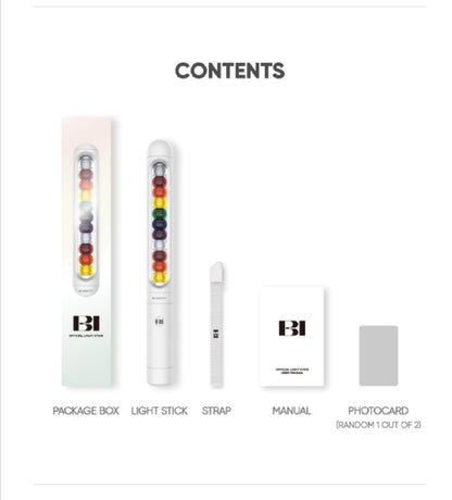 [PREORDER] B.I - OFFICIAL LIGHT STICK BIN BONG