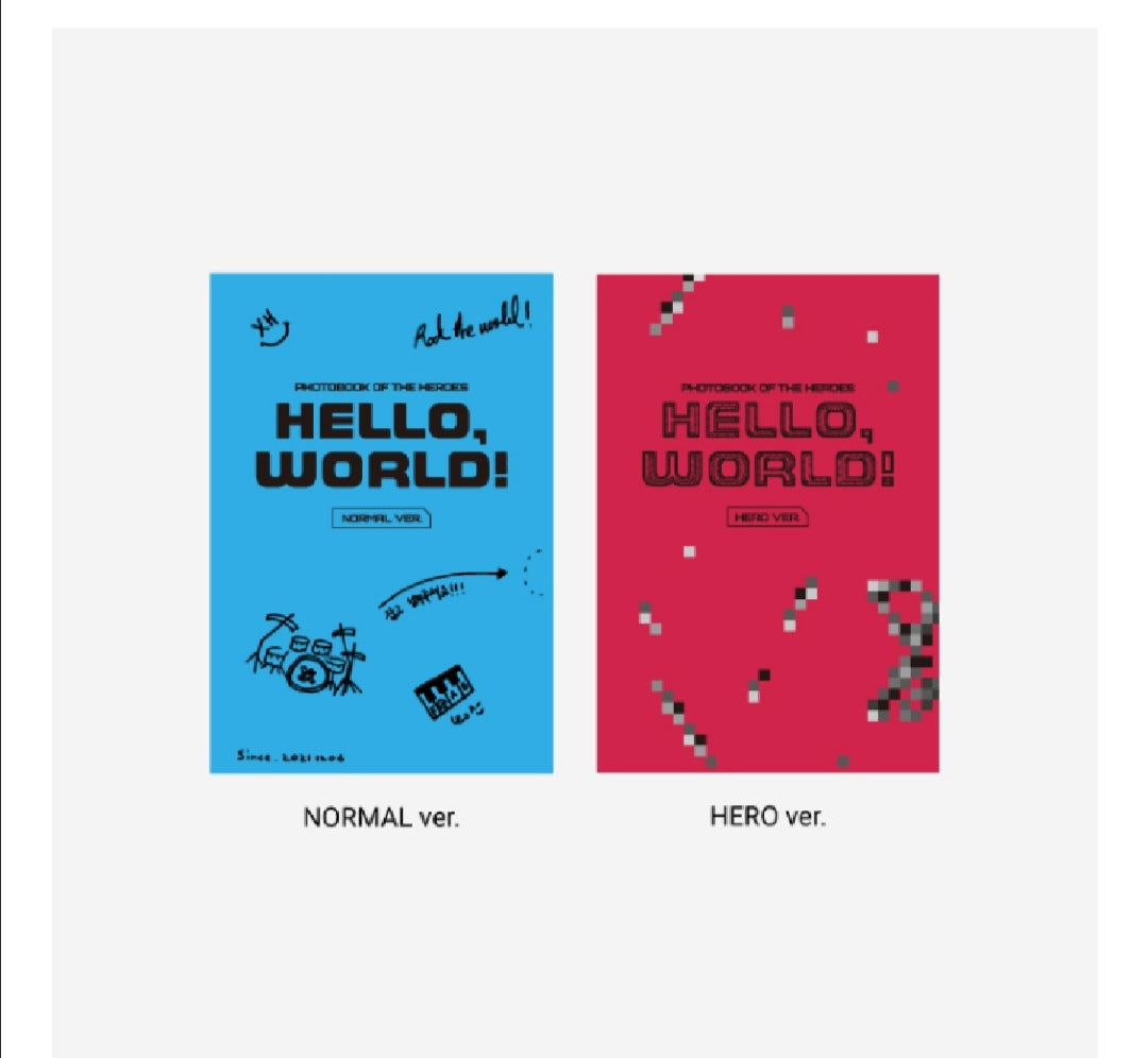 [PREORDER] XDINARY HEROES - HELLO, WORLD! MERCH