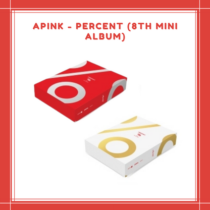 [PREORDER] APINK - PERCENT (8TH MINI ALBUM)