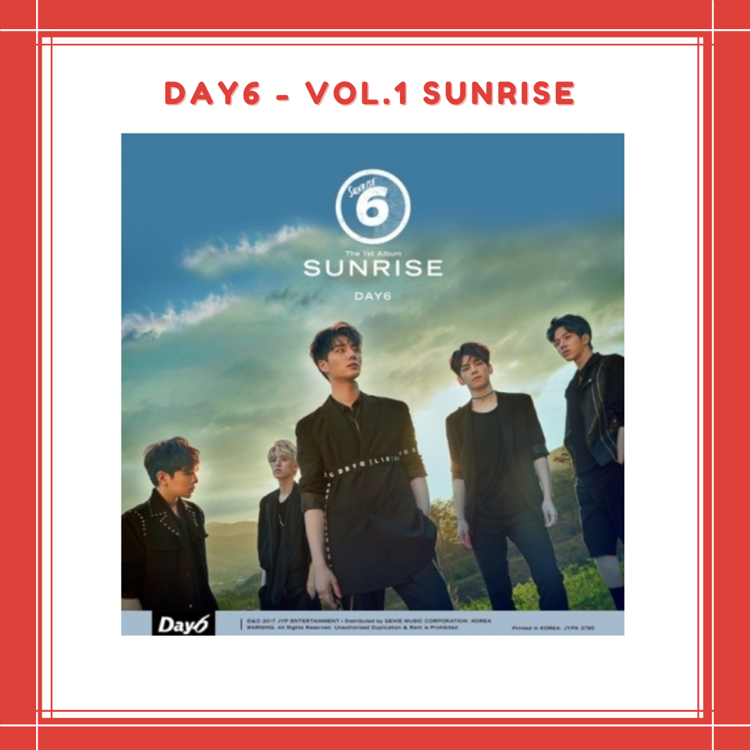 [PREORDER] DAY6 - VOL.1 SUNRISE