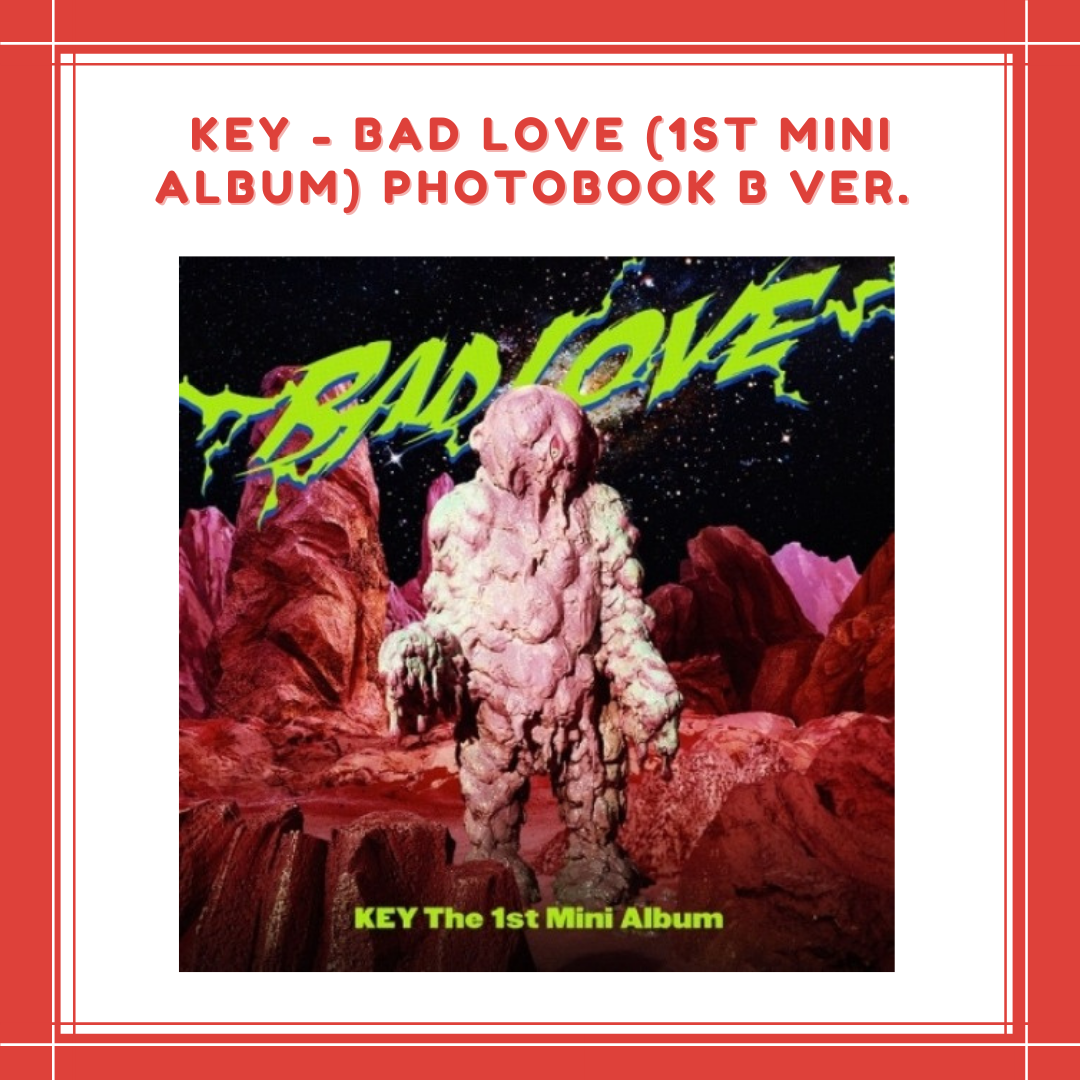 [PREORDER] KEY - BAD LOVE (1ST MINI ALBUM) BOX SET VER.