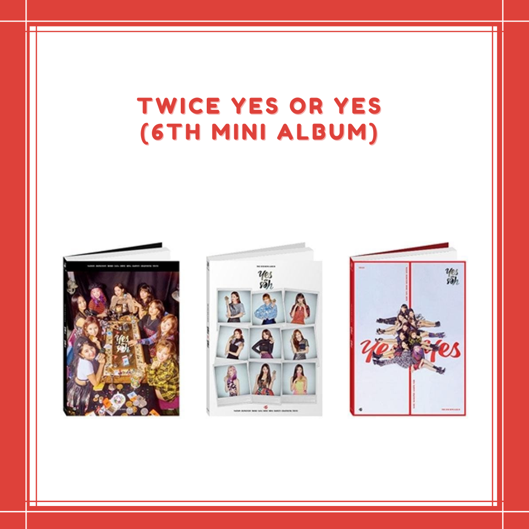 [PREORDER] TWICE - YES OR YES (6TH MINI ALBUM)