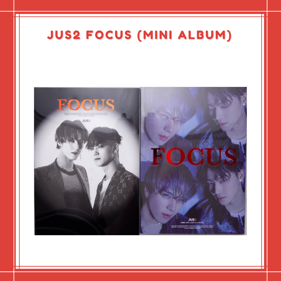 [PREORDER] JUS2 - FOCUS (MINI ALBUM)