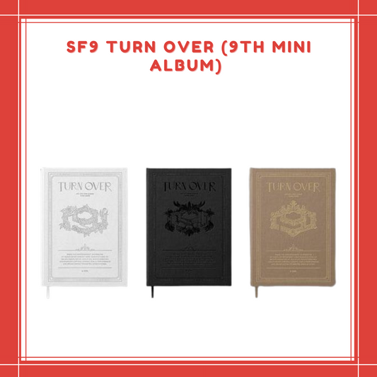 [PREORDER] SF9 - SIGNED ALBUM TURN OVER (9TH MINI ALBUM) 9 VER.
