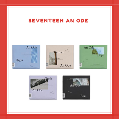 [PREORDER] SEVENTEEN AN ODE