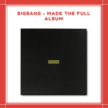 [PREORDER] BIGBANG - MADE THE FULL ALBUM