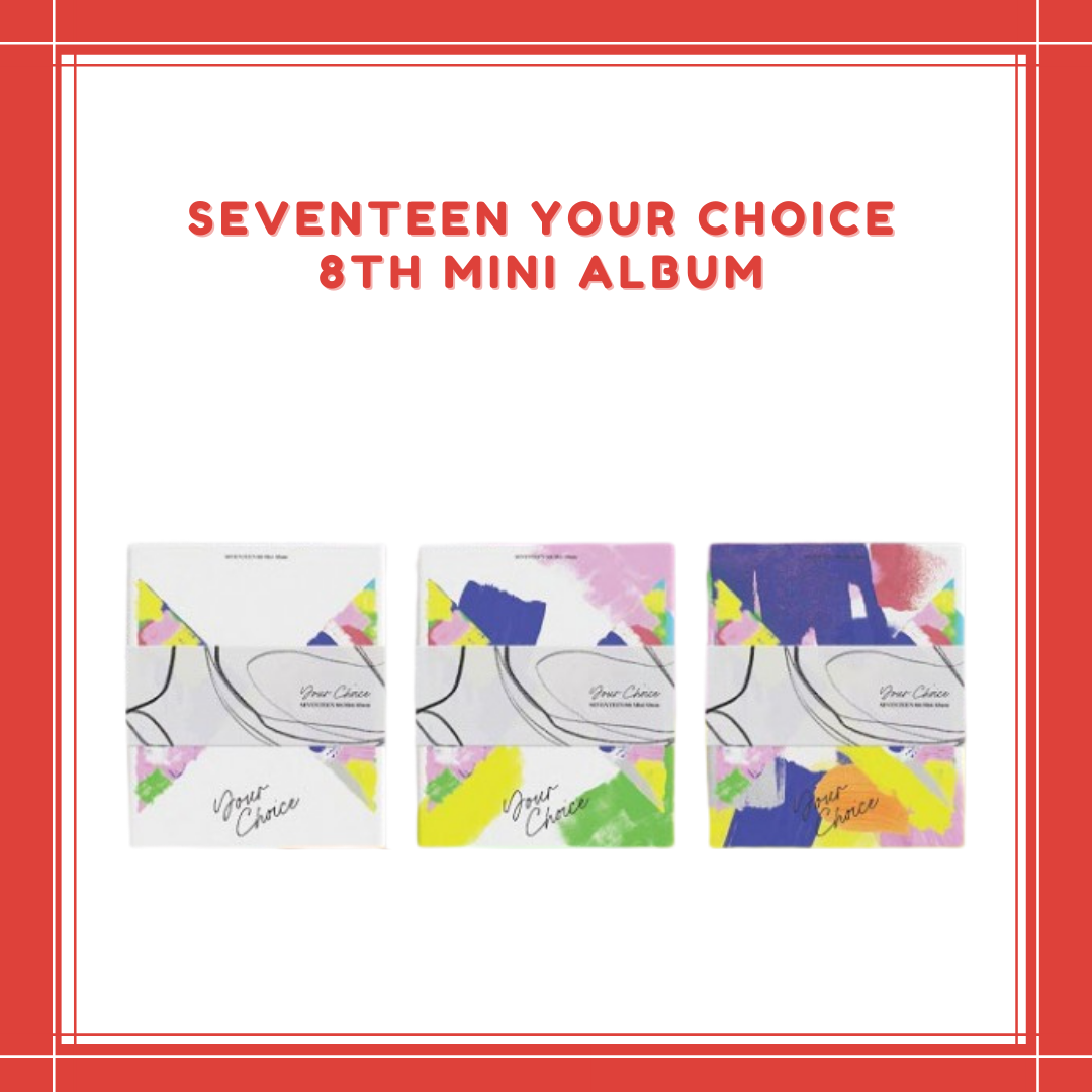 [PREORDER] SEVENTEEN - 8TH MINI ALBUM YOUR CHOICE