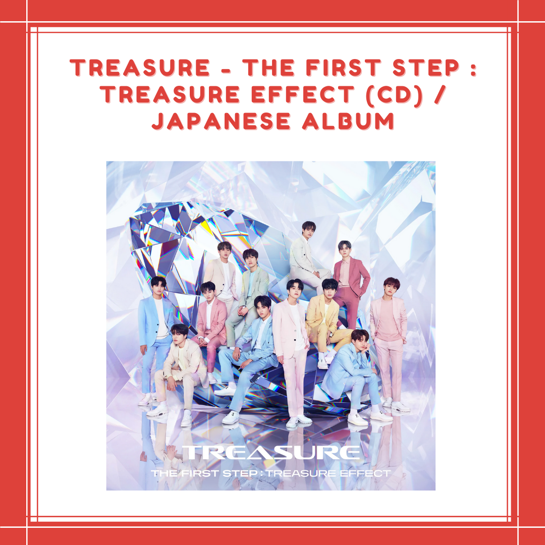 [PREORDER] TREASURE - THE FIRST STEP : TREASURE EFFECT (CD) / JAPANESE ALBUM