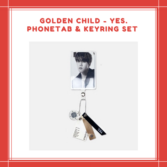 [PREORDER] GOLDEN CHILD - YES. PHONETAB & KEYRING SET