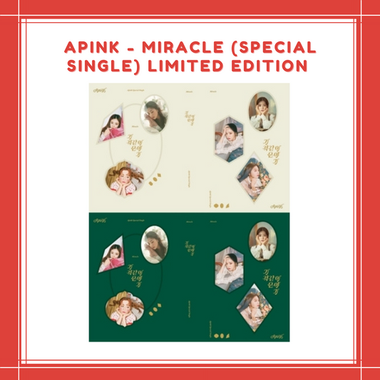 [PREORDER] APINK - MIRACLE (SPECIAL SINGLE) LIMITED EDITION