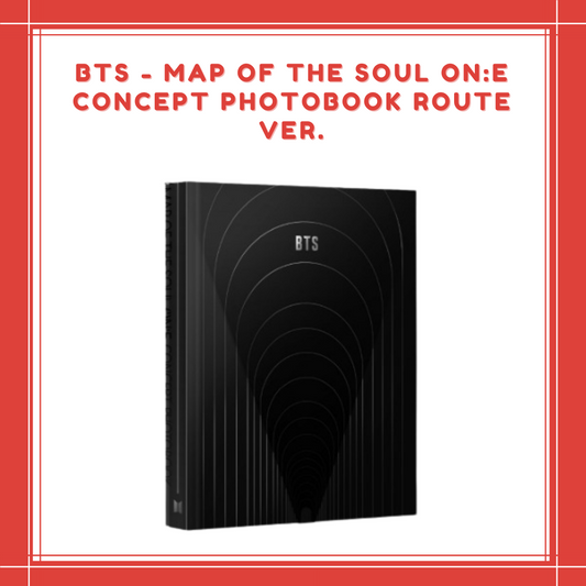 [PREORDER] BTS - MAP OF THE SOUL ON:E CONCEPT PHOTOBOOK ROUTE VER