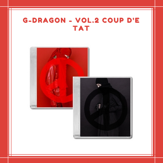 [PREORDER] G-DRAGON - VOL.2 COUP D'ETAT