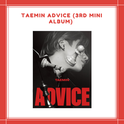 [PREORDER] TAEMIN - ADVICE (3RD MINI ALBUM)