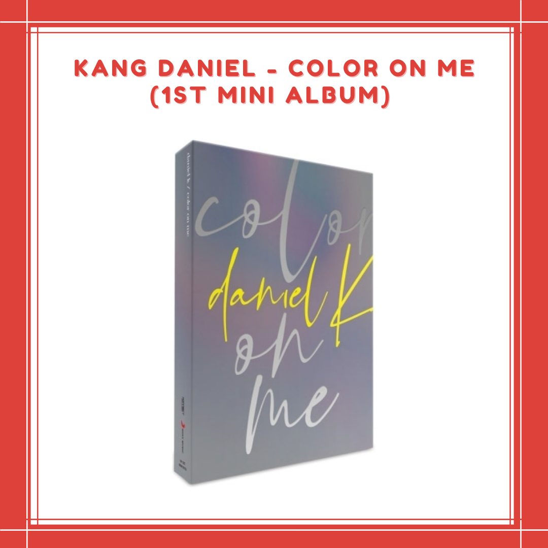 [PREORDER] KANG DANIEL - COLOR ON ME (1ST MINI ALBUM)