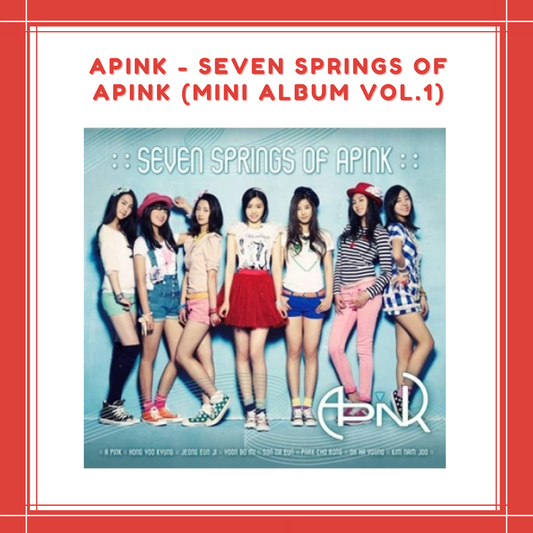 [PREORDER] APINK - SEVEN SPRINGS OF APINK (MINI ALBUM VOL.1)