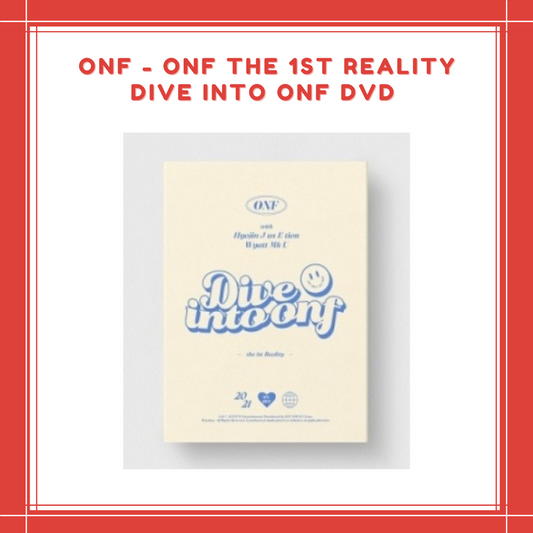 [PREORDER] ONF - ONF THE 1ST REALITY DIVE INTO ONF DVD