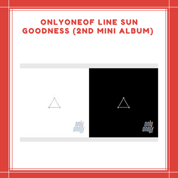 PREORDER] ONLYONEOF - LINE SUN GOODNESS (2ND MINI ALBUM) – All Korea Qatar