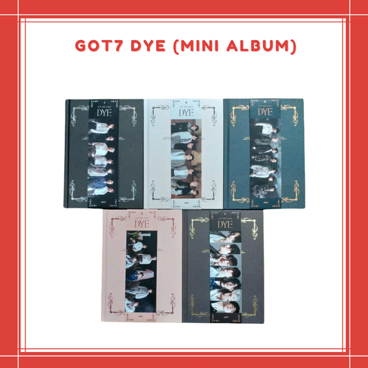 [PREORDER] GOT7 - DYE (MINI ALBUM)