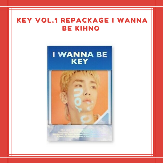 [PREORDER] KEY - VOL.1 REPACKAGE I WANNA BE KIHNO