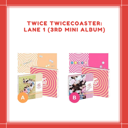 [PREORDER] TWICE - TWICECOASTER: LANE 1 (3RD MINI ALBUM)