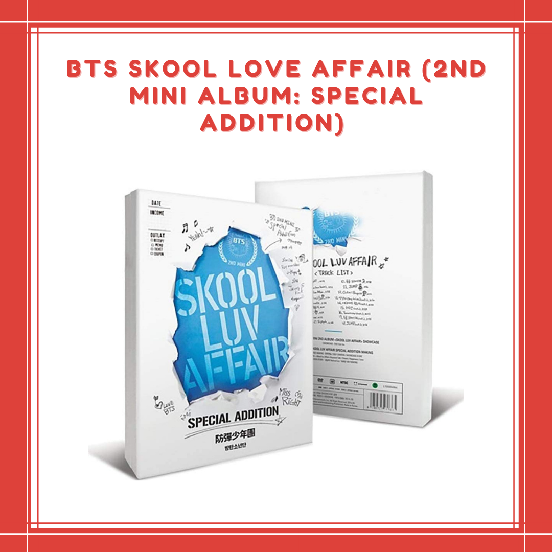 [PREORDER] BTS - SKOOL LUV AFFAIR (2ND MINI ALBUM : SPECIAL ADDITION)