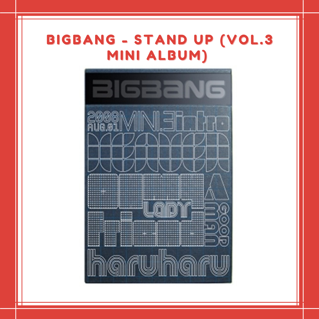 [PREORDER] BIGBANG - STAND UP (VOL.3 MINI ALBUM)