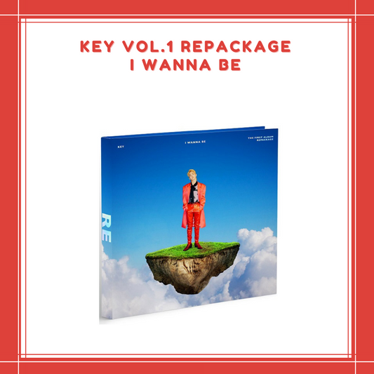 [PREORDER] KEY - VOL.1 REPACKAGE I WANNA BE