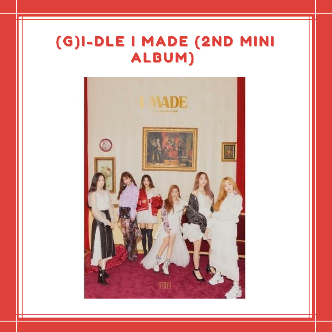 [PREORDER] (G)I-DLE - I MADE (2ND MINI ALBUM)