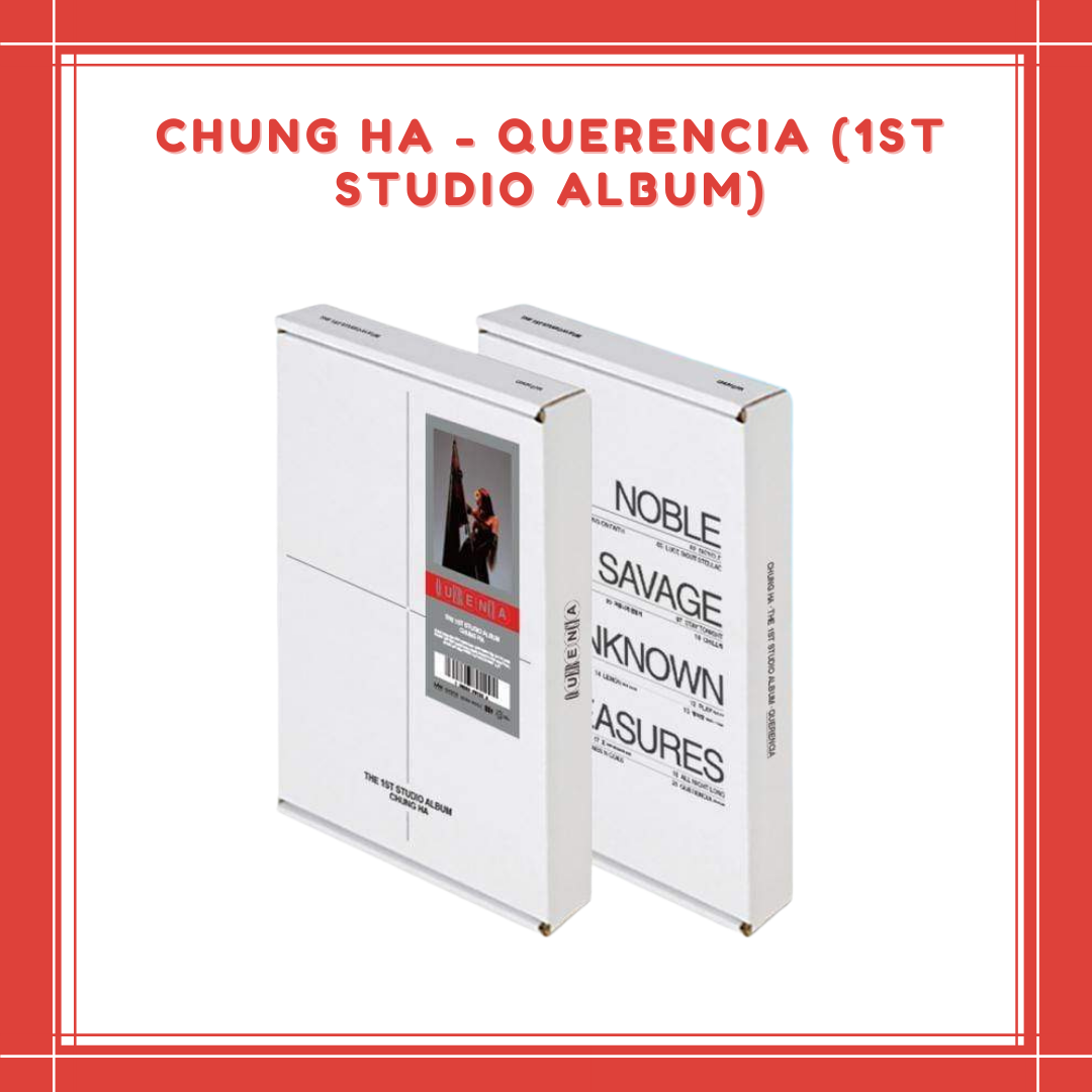 [PREORDER] CHUNG HA - QUERENCIA (1ST STUDIO ALBUM)