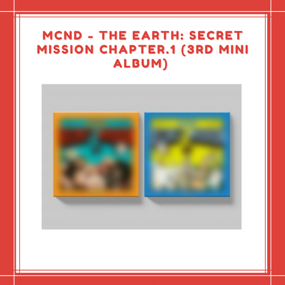 [PREORDER] MCND - THE EARTH: SECRET MISSION CHAPTER.1 (3RD MINI ALBUM)