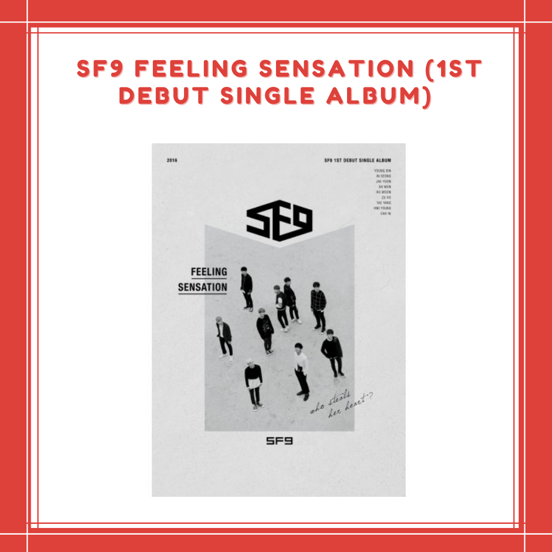 [PREORDER] SF9 - FEELING SENSATION (1ST DEBUT SINGLE ALBUM)