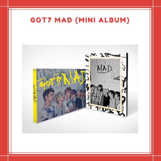 [PREORDER] GOT7 - MAD (MINI ALBUM)