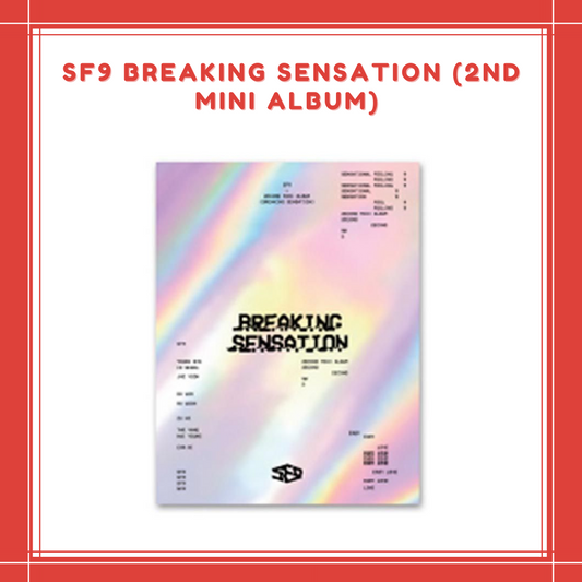 [PREORDER] SF9 - BREAKING SENSATION (2ND MINI ALBUM)