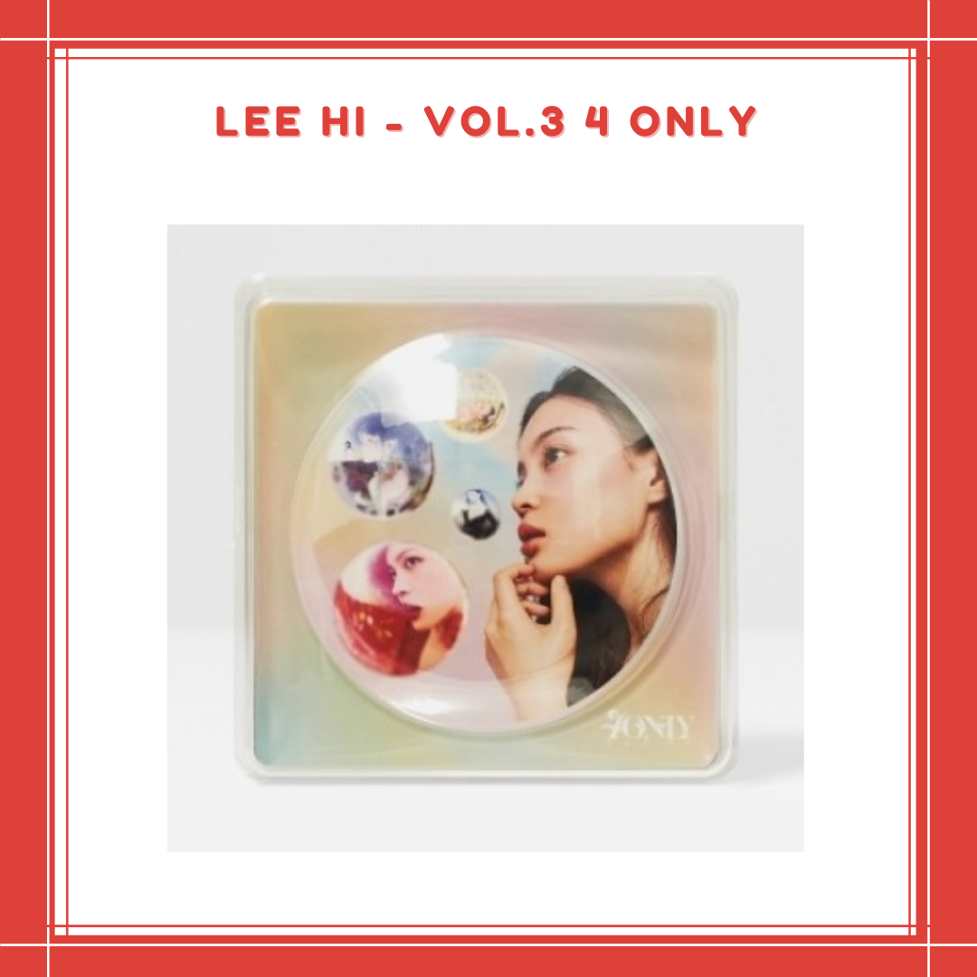 [PREORDER] LEE HI - VOL.3 4 ONLY