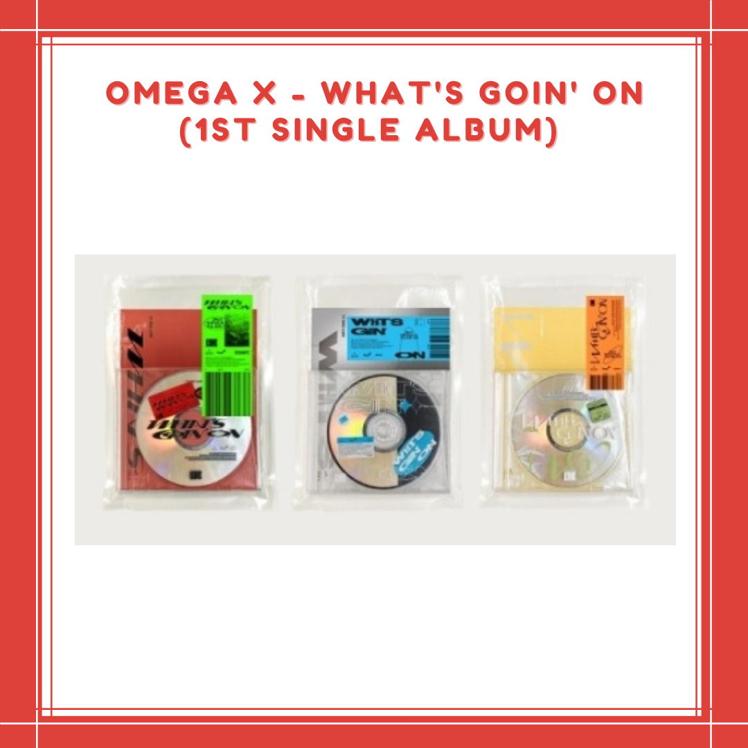 [PREORDER] OMEGA X - WHAT'S GOIN' ON (1ST SINGLE ALBUM)